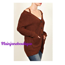 Load image into Gallery viewer, Off Shoulder Sweater
