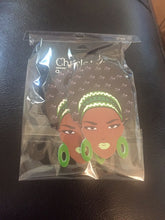 Load image into Gallery viewer, Black Woman Earrings
