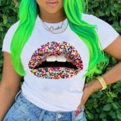 “Candy Lips” Tee