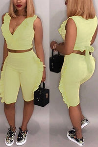 Yellow Two Piece