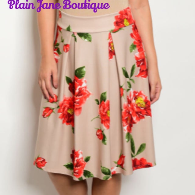 Flowers Skirt