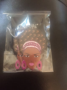 Black Woman Earrings