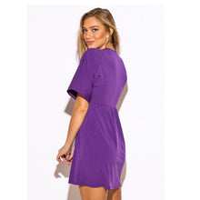 Load image into Gallery viewer, Purple Party  Dress
