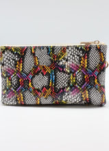 Load image into Gallery viewer, Cross-body Bag Snake Pink Multi
