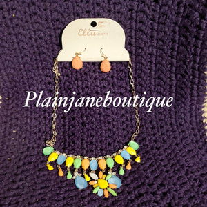 Pastel Necklace Set