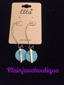 Stone Hanging Earrings