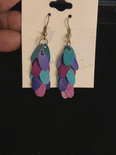 Load and play video in Gallery viewer, Multicolored Hanging Earrings
