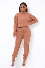 Load image into Gallery viewer, Two Piece Sweater Pants Set
