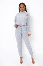 Load image into Gallery viewer, Two Piece Sweater Pants Set
