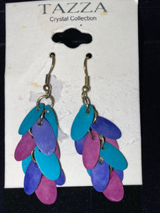 Multicolored Hanging Earrings